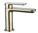 Anston Mono Basin Mixer (Click Waste) Brushed Brass