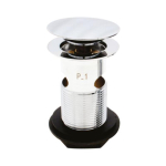 Embrass Slotted Mushroom Chrome Basin Waste 201314