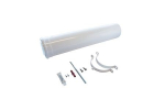 Worcester Greenstar Oilfit 600mm Internal Boiler Flue Extension 80mm/125mm 7716190097