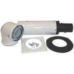 Worcester High Rise Flue Kit Horizontal 800mm 60/100 Fixed