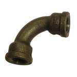 Black Iron Bend 1.1/2" F x F