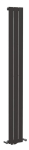 Espada Single Panel Vertical Radiator 1800 x 224mm Anthracite