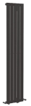 Espada Single Panel Vertical Radiator 1800 x 376mm Anthracite
