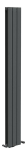 Espada Double Panel Vertical Radiator 1800 x 224mm Anthracite