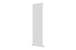 Espada Aluminium 1 Panel Vertical Radiator 1800 x 520mm White