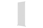 Espada Aluminium 1 Panel Vertical Radiator 1800 x 670mm White