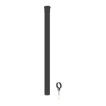 Navien Plume Management 1M Flue Ext Black 60mm