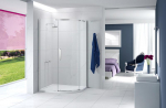 Instinct 8 Frameless Single Do Or Offset Quad Enclosure 1200X900 Chrome