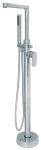 Tulla Floor Standing Bath Shower Mixer & Kit Chrome