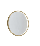 Kilnsea 600mm LED Illuminated Circular Mirror Brushed Brass