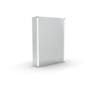 Hanlith 665 x 500 x 130mm Single Door LED Illuminated Mirror Cabinet Aluminium Trim