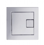 Instinct Nuance Square Dual Flush Button Chrome