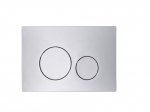 Instinct Kiso Dual Flush Push Plate Chrome