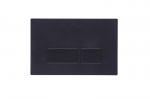 Instinct Nuance Dual Flush Push Plate Black