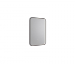 Kilnsea 500 x 700mm LED Illuminated Rectangular Mirror Gunmetal