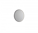 Kilnsea 600mm LED Illuminated Circular Mirror Gunmetal
