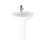 Instinct Full Pedestal Only White