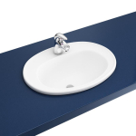 Atlas 530mm Vanity Basin One Taphole White