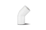 Polypipe 21.5mm X 45° ABS Overflow Bend White