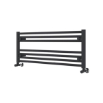 Instinct 25 Cross Bar Horizontal Towel Rail 400 x 1000 Heating Only Anthracite