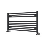 Instinct 25 Cross Bar Horizontal Towel Rail 500 x 1000 Heating Only Anthracite
