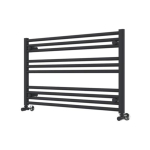 Instinct 25 Cross Bar Horizontal Towel Rail 600 x 1000 Heating Only Anthracite