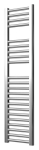 Instinct 25mm Cross Bar Straight Towel Rail 1200 x 300mm Heating Only Chrome