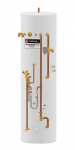 StainlessLite Plus DUO 300/70L Pre-Plumbed Gledhill Cylinder
