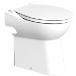 Sanicompact Back to Wall WC Pan c/w Built In Macerator