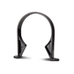 Polypipe 110mm Soil Pipe Bracket Socket Black