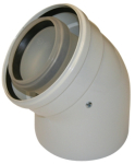 Worcester Greenstar Condensfit 45° Elbow 125mm 7719003665