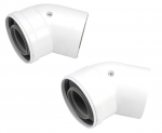 Worcester 45° Bend X 2 (60/100mm Diameter) 7716191085