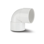 Polypipe 32mm x 90° ABS Knuckle Bend White