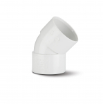 Polypipe 32mm x 45° ABS Obtuse Bend White