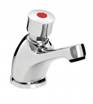 Single Basin Soft Touch Timed Flow Tap (With Flow Regulator)