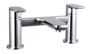 Anston H Pattern Bath Filler (2 Taphole) Chrome
