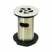 1 1/4inch Flush Grated Slotted Waste 2 7/16inch Flange 89mm Tail