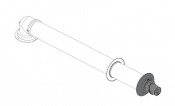 Worcester Conden Ii 60/100mm 1050mm Horz Fixed Flue Kit