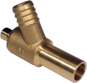 Extended 15mm Type A Drain Off Long Tail