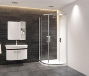 Instinct 8 Double Door Quad Enclosure 800X800mm Chrome