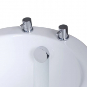 Tulla Bath Filler Waste And Overflow With Side Valves Chrome