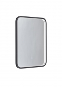 Kilnsea 500 x 700mm LED Illuminated Mirror Black
