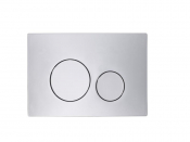 Instinct Kiso Dual Flush Push Plate Chrome
