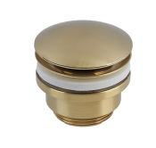 Universal Basin Waste Brushed Brass