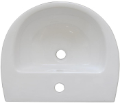 Instinct 450 Basin One Taphole White