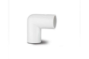 Polypipe 21.5mm 90° ABS Overflow Knuckle Bend White