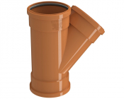 110MM 45 DEG EQUAL JUNCT T/S 10/10