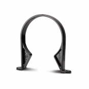 Polypipe 110mm Soil Pipe Bracket Socket Black