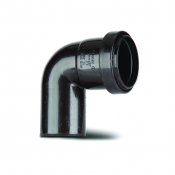 Polypipe 32mm 91.25° Pushfit Swivel Bend Black