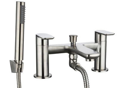 Anston H Pattern BSM & Kit (2 Taphole) Brusshed Nickel